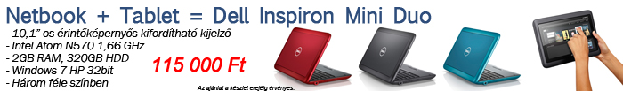 Dell Inspiron Mini Duo akció