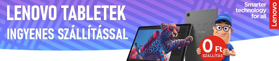 Lenovo tabletek ingyenes szállítással!