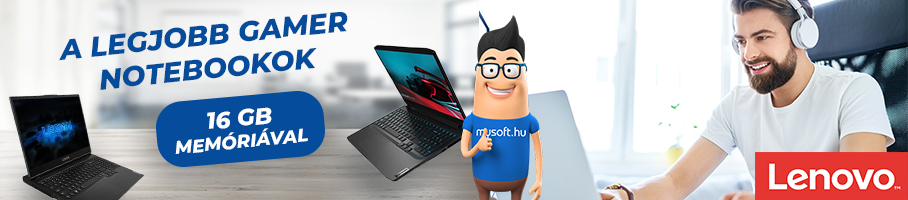 Lenovo Gamer notebookok 16 GB memóriával!