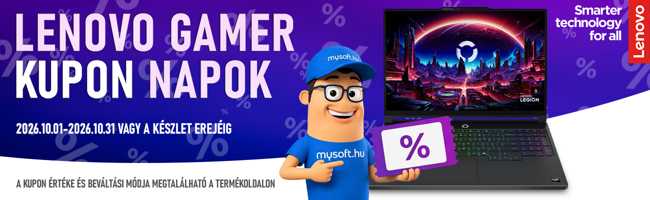 Lenovo gamer kupon napok!