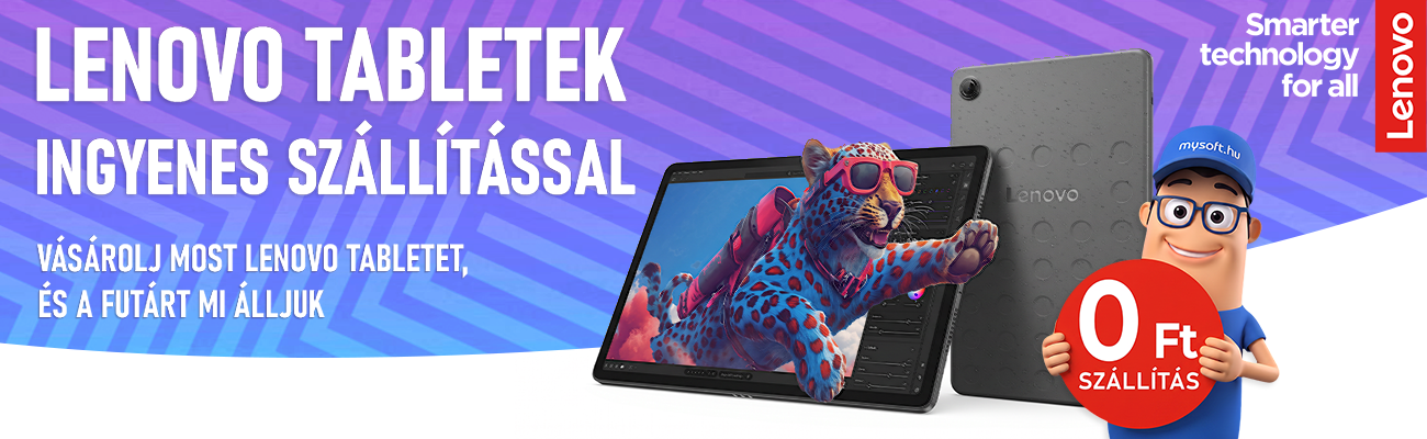 Lenovo tabletek ingyenes szállítással!