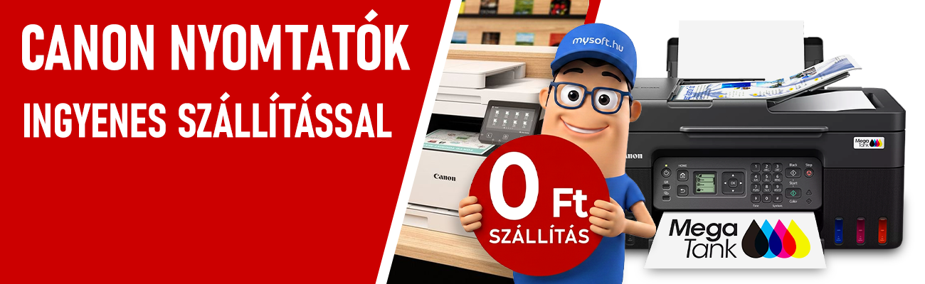 Canon nyomtatók ingyenes szállítással