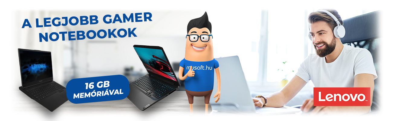 Lenovo Gamer notebookok 16 GB memóriával!