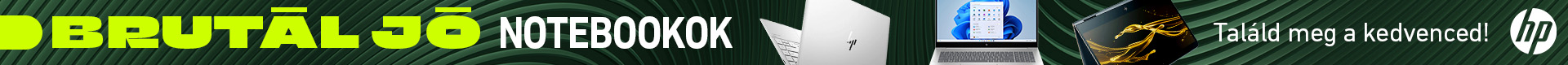 BRUTÁL JÓ HP NOTEBOOKOK