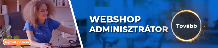 Webshop adminisztrátor