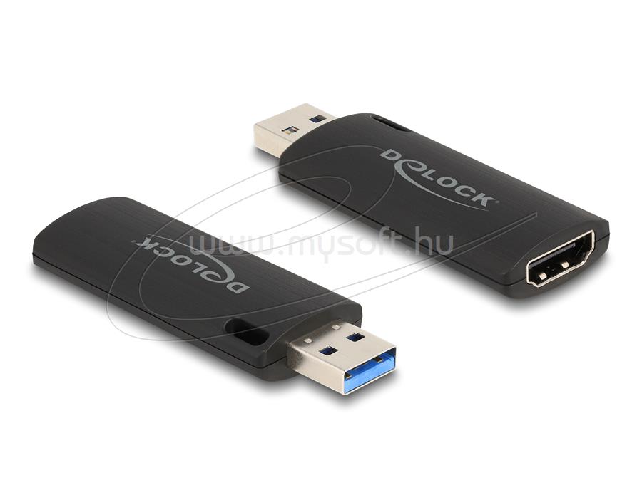 DELOCK HDMI Video Capture Stick USB-A 4K30Hz