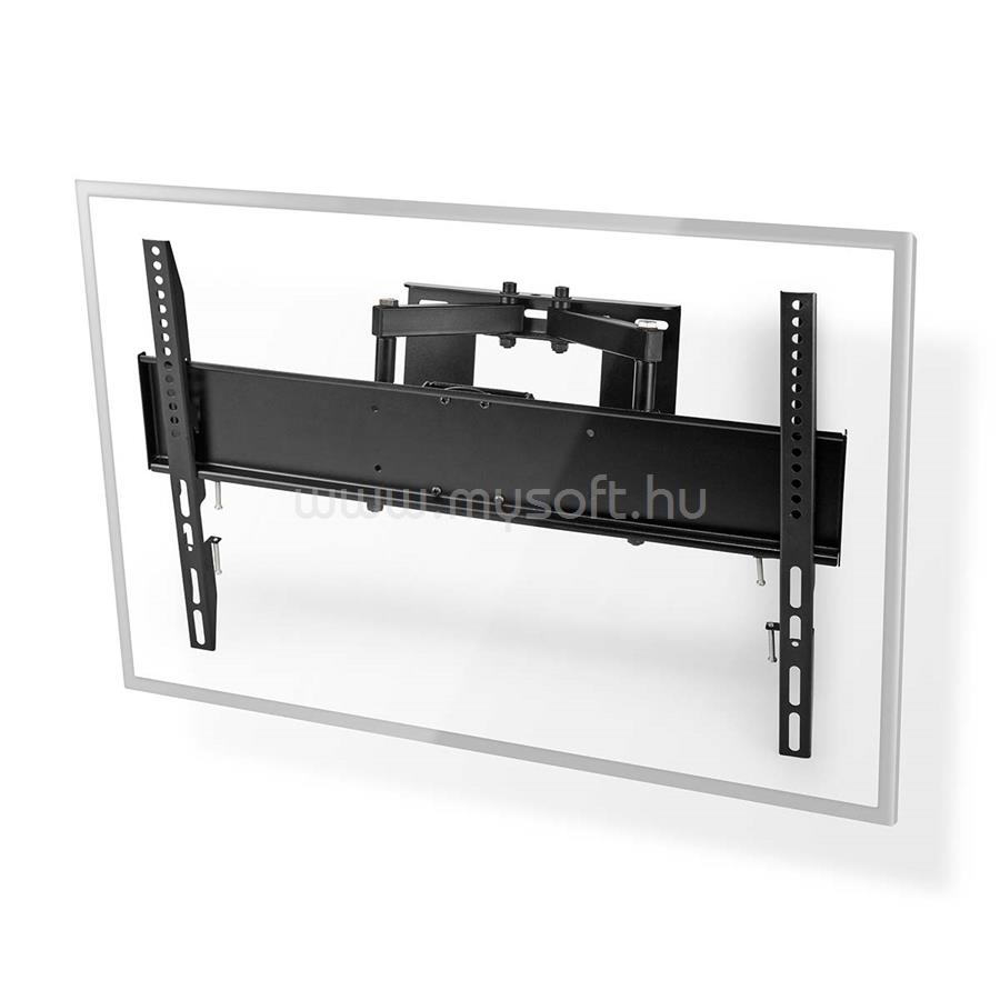 NEDIS TVWM3551BK - Minden Irányban Mozgatható TV fali tartó (37"-80" , Max 35kg) 