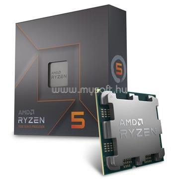 AMD Ryzen 5 7600X (6 Cores, 32MB Cache, 4.7 up to 5.3GHz, AM5) Dobozos, hűtés nélkül [BEMUTATÓ DARAB]