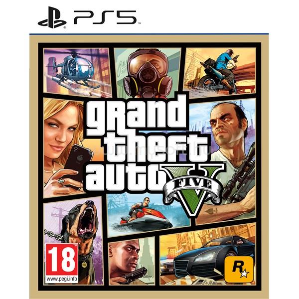 2K GAMES Grand Theft Auto V PS5 játékszoftver