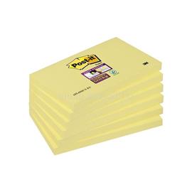 3M Öntapadó jegyzettömb csomag, 76x127 mm, 6x90 lap, "Super Sticky", sárga 70005197895 small