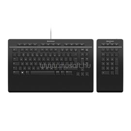 3DX CONNEXION 3DX-700092 Keyboard Pro vezetékes billentyűzet numpaddal amerikai angol lokalizáció 3DX-700092 small