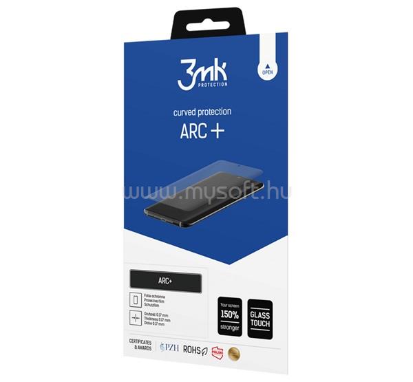 3MK Redmi Note 14 5G ARC+ képernyővédő fólia full screen, PET, ÁTLÁTSZÓ