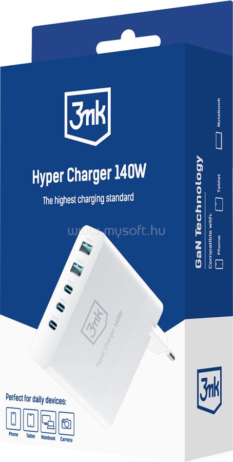 3MK Hyper Charger 140W töltő