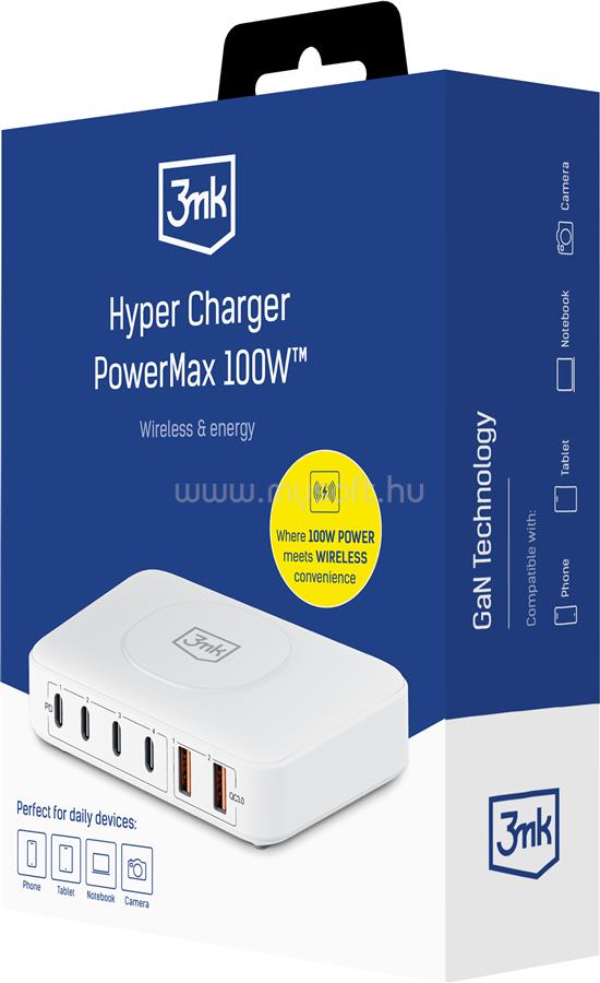 3MK Hyper Charger PowerMax 100W töltő