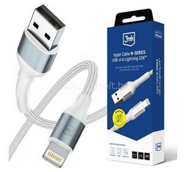 3MK iPhone 14 Plus / 14 Pro Max / 14 Pro 3MK Hyper N-Series adatkábel USB - lightning, 100cm, FEHÉR GP-193833 small