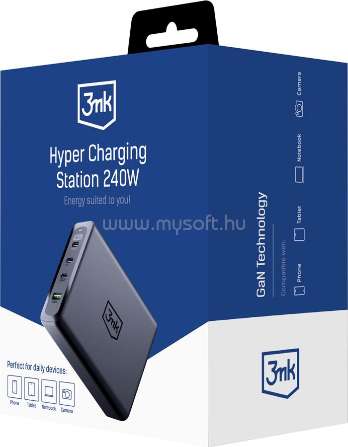 3MK Hyper töltőállomás 240W
