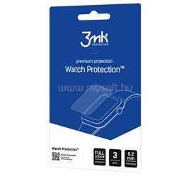 3MK Apple Watch Series 11 46mm / 10 46mm WATCH PROTECTION kijelzővédő fólia 3db full screen, PET, ÁTLÁTSZÓ GP-162266 small