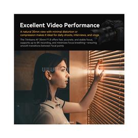 7ARTISANS 35mm f/1.8 AF autofókuszos objektív (Sony-E) Full Frame (AF35F18B-E) SEVSOF021 small