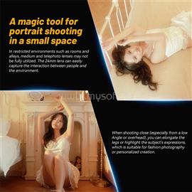 7ARTISANS AF 24mm F1.8 autófókuszos objektív (Sony-E) Full Frame (AF24F18B-E) SEVSOF017 small