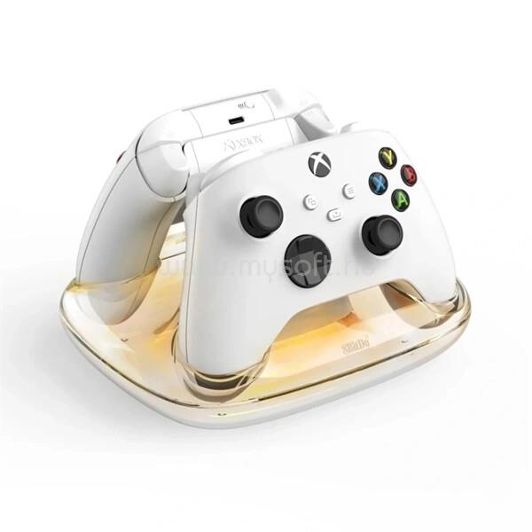 8BITDO Dual Charging Dock Xbox Series X|S / Xbox One kontroller töltőállomás (fehér)