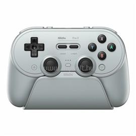 8BITDO Pro 3 Nintendo Switch / Switch 2 / PC / SteamOS / Mobil TMR Joystick vezeték nélküli kontroller (szürke) RET00854 small