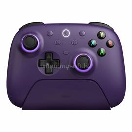 8BITDO Ultimate 2 Wireless 2.4G, PC, Android, SteamOS, iOS, TMR Joysticks, 1000Hz vezeték nélküli kontroller (lila) RET00510 small