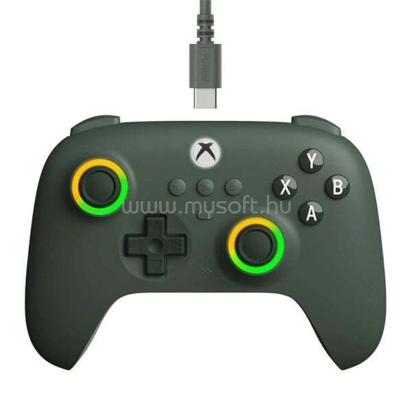 8BITDO Ultimate C Xbox Series X|S / Xbox One / PC Hall-Effect sötétzöld vezetékes kontroller