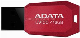 ADATA DashDrive UV100 Slim Bevelled Pendrive 16GB USB2.0 (piros) AUV100-16G-RRD small