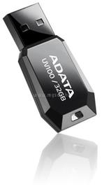 ADATA DashDrive UV100 Slim Bevelled Pendrive 32GB USB2.0 (fekete) AUV100-32G-RBK small