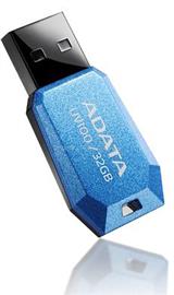 ADATA DashDrive UV100 Slim Bevelled Pendrive 32GB USB2.0 (kék) AUV100-32G-RBL small