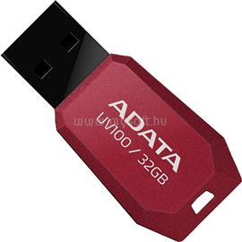 ADATA DashDrive UV100 Slim Bevelled Pendrive 32GB USB2.0 (piros) AUV100-32G-RRD small
