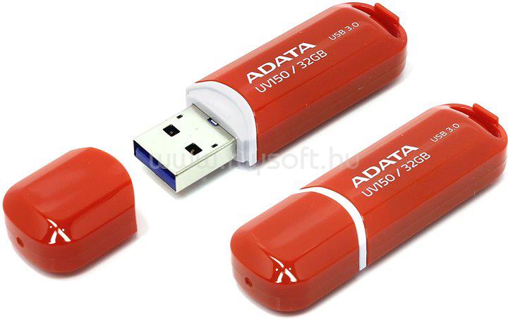 ADATA UV150 Pendrive 32GB USB3.2 (piros)