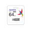 ADATA UV250 Pendrive 64GB USB2.0 (fekete) AUV250-64G-RBK small