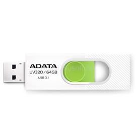 ADATA UV320 Pendrive 64GB USB3.1 (fehér-zöld) AUV320-64G-RWHGN small