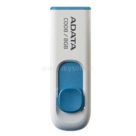 ADATA C008 Pendrive 8GB USB2.0 (fehér-kék) AC008-8G-RWE small