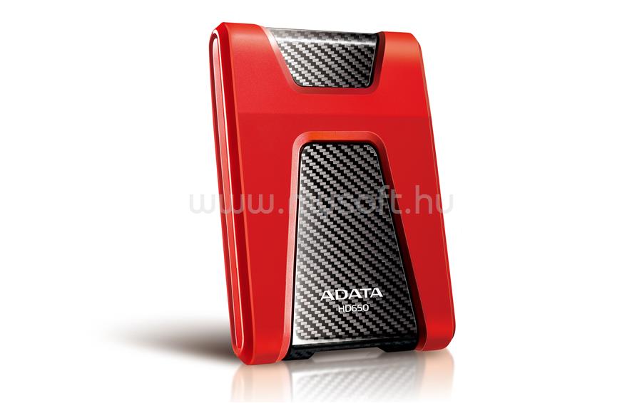 ADATA HDD 1TB 2,5" USB3.1 5400RPM AHD650 (Piros)