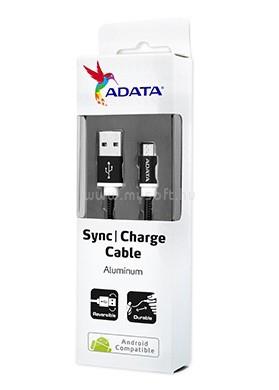 ADATA Sync and Charge USB- micro USB fekete töltő/adatkábel