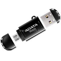 ADATA DashDrive Durable UD320 Pendrive 32GB USB2.0+microUSB (fekete) AUD320-32G-CBK small