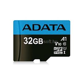 ADATA Premier MicroSDHC memóriakártya 32GB, Class10, UHS-I + SDHC adapter AUSDH32GUICL10A1-RA1 small
