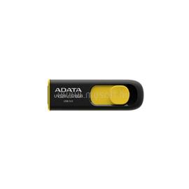 ADATA UV128 Pendrive 32GB USB3.0 (fekete-sárga) AUV128-32G-RBY small