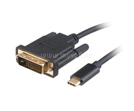 AKASA USB 3.1 C - DVI-D 4K- 18cm AK-CBCA10-18BK small