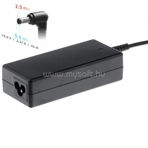 AKYGA Tápegység AK-ND-61 19V / 2.37A 45W 5.5 x 2.5 mm