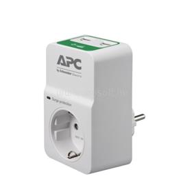 APC SURGE PROTECTOR túlfeszültségvédő 2 USB csatlakozóval PM1WU2-GR small