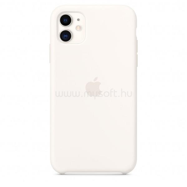 APPLE iPhone 11 fehér szilikon tok