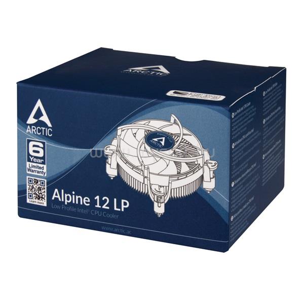 ARTIC COOLING Arctic Cooling CPU hűtő Alpine 12 LP S1156, S1155 S1150 S775