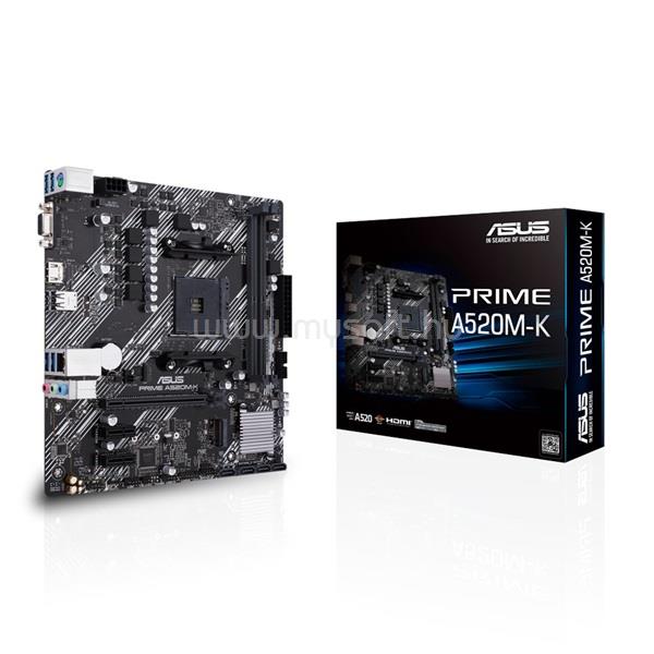 ASUS alaplap PRIME A520M-K (AM4, mATX)