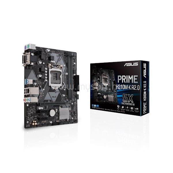 ASUS alaplap PRIME H310M-K R2.0 (LGA1151, mATX)