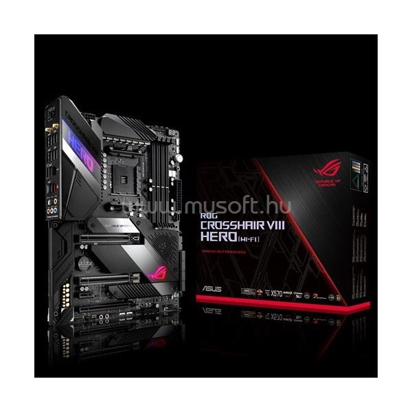 ASUS alaplap ROG CROSSHAIR VIII HERO (WI-FI) (AM4, ATX)