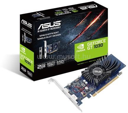 ASUS Videokártya PCI-Ex16x nVIDIA GT 1030 2GB DDR5 OC