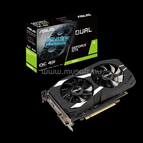 ASUS Videokártya nVidia GTX 1650 4GB DDR5 OC